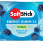 SaltStick Sour Blue Razz Berry Energy Gummies - Pack of 10