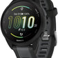 Garmin Forerunner 165 Music Running Watch - Black/Slate Gray