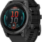 Garmin fenix E Smartwatch - 47mm, AMOLED, Slate Gray Steel with Black Silicone Band