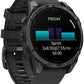 garmin-fenix-8-smartwatch-47mm-amoled-sapphire-carbon-gray-dlc-titanium-with-black-pebble-gray-silicone
