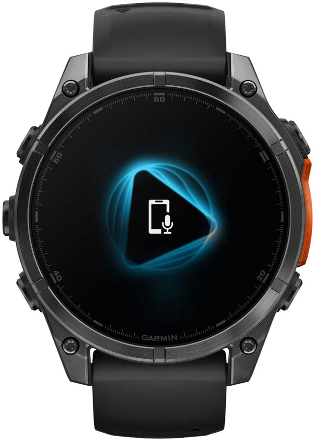 garmin-fenix-8-smartwatch-47mm-amoled-sapphire-carbon-gray-dlc-titanium-with-black-pebble-gray-silicone-missing-outer-package