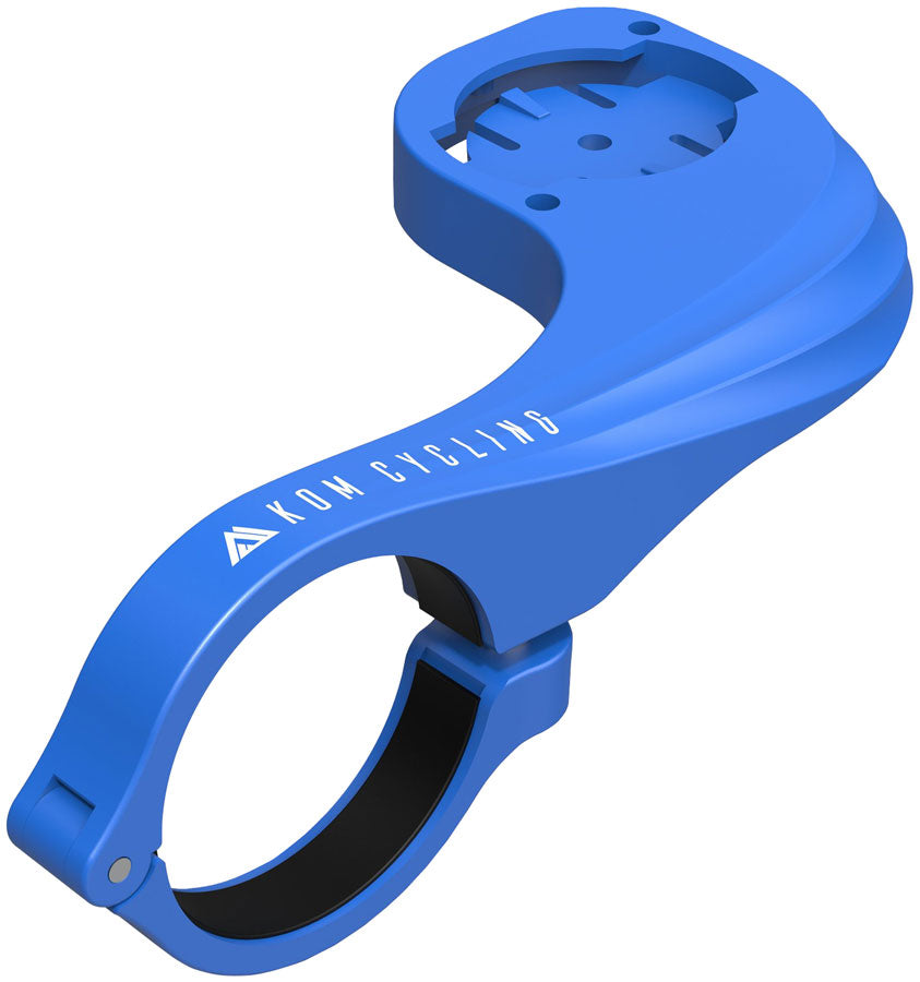 KOM Cycling Classic Computer Mount - Garmin, Blue