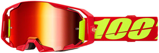100% ARmatic Goggles - Red, Mirror Red Lens