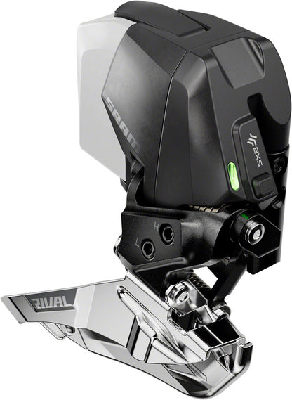 SRAM Rival AXS Front Derailleur - 2x12-Speed, Braze-on, (Battery Not Included), Black, E1