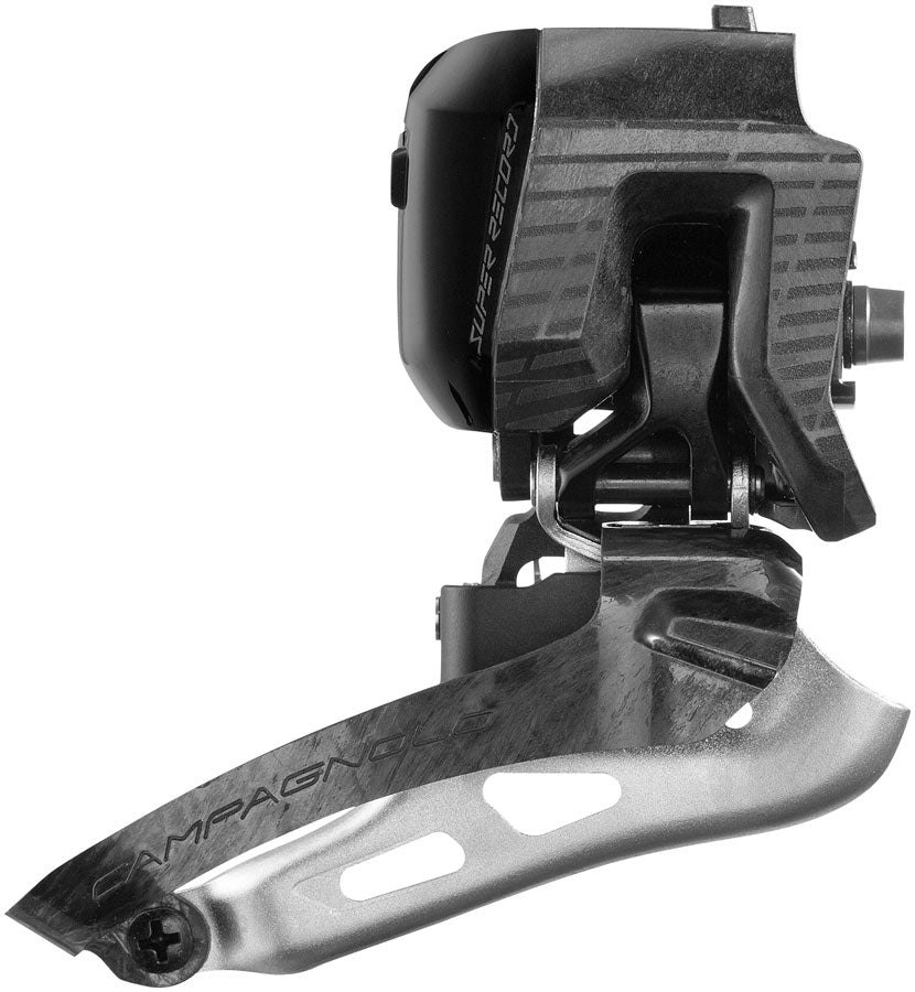 Campagnolo Super Record 13 WRL Front Derailleur - 2x 13-Speed, Wireless, Braze-On, w/o Battery, Black