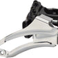 microSHIFT Mezzo Front Derailleur - 7/8-Speed Triple, 42/34/24t, Band Clamp, Shimano Compatible