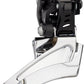 microSHIFT Marvo LT Front Derailleur - 8-Speed Double, 38t Max, High-Mount Band Clamp, Shimano Compatible