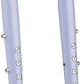 Surly Dinner Fork - 27.5", 15x110mm Thru-Axle, 1-1/8" Straight Steerer, 420mm Axle To Crown, Steel, Purple Dust Bunny