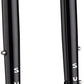 Surly Dinner Fork - 29", 15x110mm Thru-Axle, 1-1/8" Straight Steerer, 485mm Axle to Crown, Steel, Black
