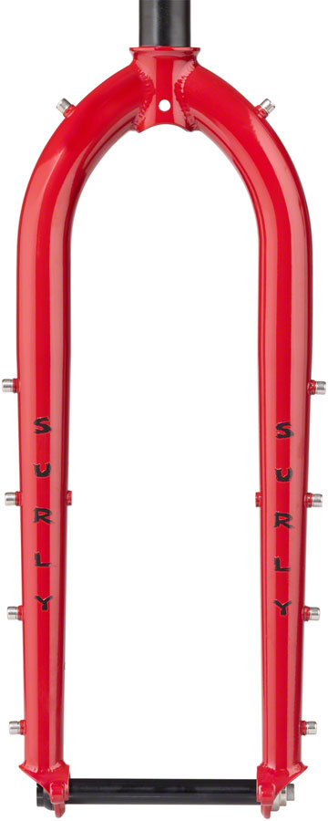 surly-dinner-fork-27-5-15x110mm-thru-axle-1-1-8-straight-steerer-420mm-axle-to-crown-steel-pile-of-bricks-red