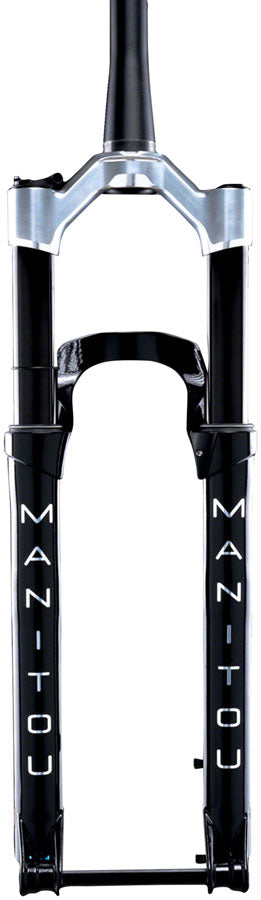 Manitou R8 Pro Suspension Fork - 29", 120 mm, 15 x 110 mm, 44mm Offset, Remote Lockout, Black/Silver