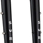 Surly Cocktail Fork - 27.5", QRx100mm, 1-1/8" Straight Steerer, 420mm Axle To Crown, Steel, Black