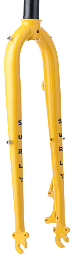 Surly Preamble Fork - 650b, QRx100mm, 1-1/8" Straight Steerer, Steel, Milky Lemonade