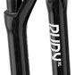 RockShox RUDY XL Ultimate Race Day 2 Suspension Fork - 700c, 60 mm, 12 x 100 mm, 45 mm Offset, Gloss Black, A1