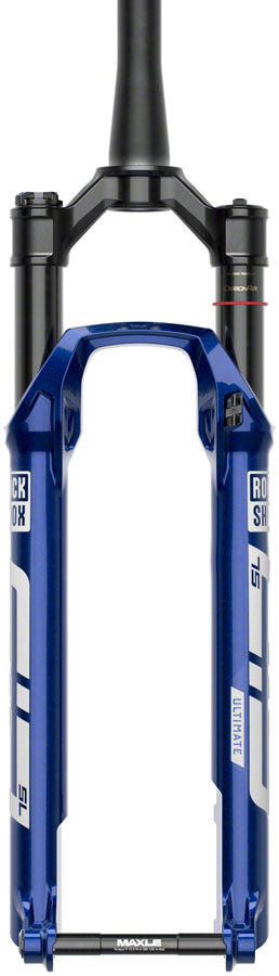 RockShox SID SL Ultimate Race Day 2 Suspension Fork - 29", 100 mm, 15 x 110 mm, 44 mm Offset, Blue Crush, 3P Crown, D1
