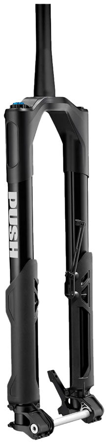 PUSH Industries Nine One V2 Inverted Coil Suspension Fork - 29", 170 mm, 15 x 110mm, 44mm Offset, 45 lb. Spring, Bronze/Graphite Black