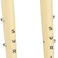 Surly Cocktail Fork - 27.5", QRx100mm, 1-1/8" Straight Steerer, 420mm Axle To Crown, Steel, Whipped Butter