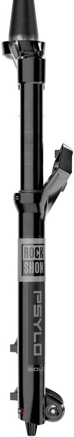 RockShox Psylo Gold Isolator RC Suspension Fork - 27.5", 150 mm, 15 x 110 mm, 44 mm Offset, Gloss Black, A1