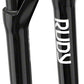 RockShox RUDY Ultimate XPLR Race Day 2 Suspension Fork - 700c, 30 mm, 12 x 100 mm, 45 mm Offset, Gloss Black, A2