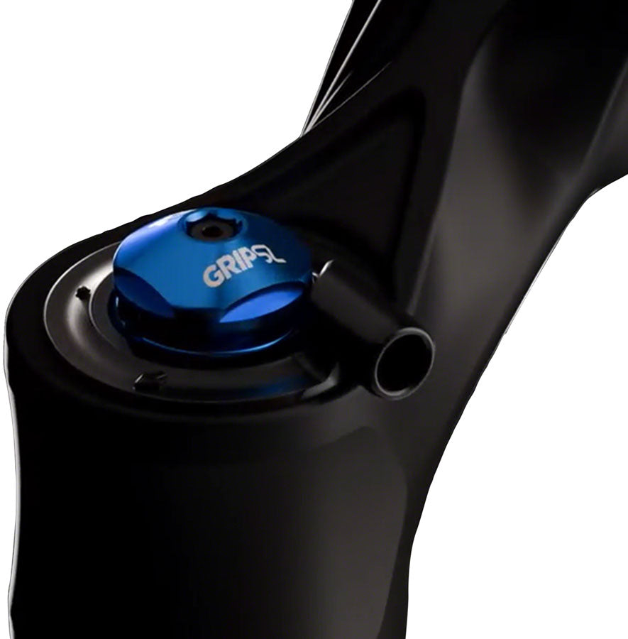 FOX 32 Step-Cast Factory Suspension Fork - 29", 100 mm, 15x110 mm, Kabolt SL, 44mm Offset, GRIP SL Damper, Psh-Lk., Ano Crown, Shiny Black