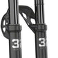 FOX 32 Step-Cast Performance Suspension Fork - 29", 100mm, 15x110mm, Kabolt SL, 44mm Offset, GRIP Damper, Push-Lk., Ano Crown, Matte Black
