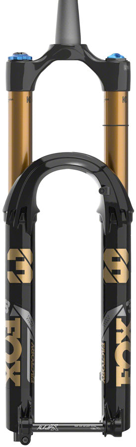 FOX 38 Factory Suspension Fork - 27.5", 170 mm, 15 x 110 mm, Kabolt-X, 44mm Offset, GRIP X2 Damper, 58HT, Shiny Black
