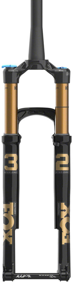 FOX 32 Step-Cast Factory Suspension Fork - 29", 100 mm, 15 x 110 mm, Kabolt SL, 44mm Offset, GRIP SL Damper, 3-Position, Shiny Black