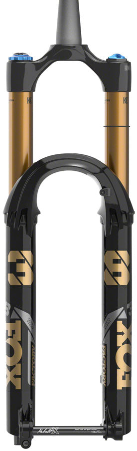 FOX 38 Factory Suspension Fork - 29", 160 mm, 15 x 110 mm, Kabolt-X, 44mm Offset, GRIP X2 Damper, 58HT, Shiny Black