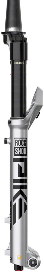 RockShox Pike Ultimate Charger 3.1 RC2 Suspension Fork - 27.5", 140 mm, 15 x 110 mm, 37 mm Offset, Silver, C2