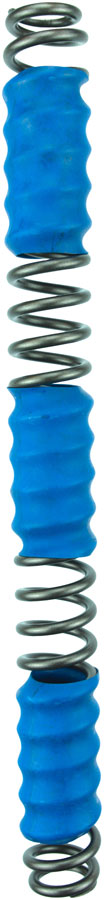 Ohlins Front Fork Spring - For DH38, 50 lbs/in rate, blue bands, Intended for a 180-200 lbs rider
