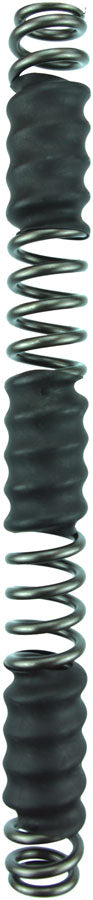 Ohlins Front Fork Spring - For DH38, 60 lbs/in rate, black bands, Intended for a 220-240 lbs rider