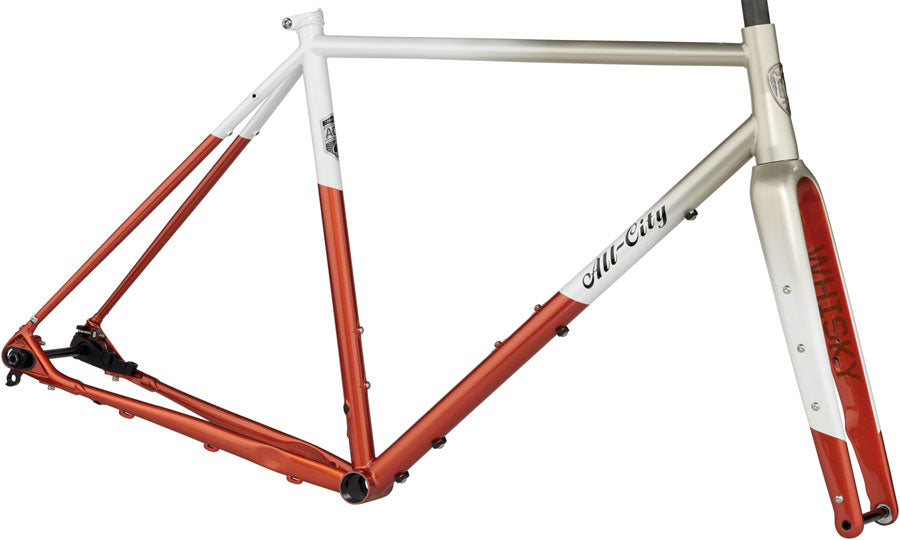 All-City Cosmic Stallion Frameset - 650b/700c, Steel, Toasted Marshmallow, 55cm