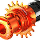 Wheels Manufacturing SOLO-XD XD/XDR Single Speed Conversion Kit - 18t, For SRAM XD/XDR Freehub, Orange