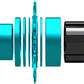 Wheels Manufacturing SOLO-XD XD/XDR Single Speed Conversion Kit - 18t, For SRAM XD/XDR Freeubs, Teal