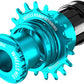 Wheels Manufacturing SOLO-XD XD/XDR Single Speed Conversion Kit - 18t, For SRAM XD/XDR Freeubs, Teal