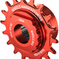 Wheels Manufacturing SOLO-SPLINE Micro Spline Single Speed Conversion Kit - 18t, For Shimano Micro Spline Hub Bodies, Red