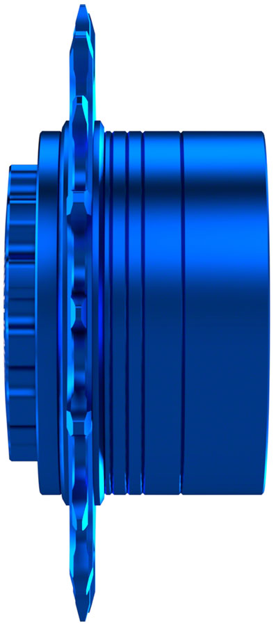 Wheels Manufacturing SOLO-SPLINE Micro Spline Single Speed Conversion Kit - 18t, For Shimano Micro Spline Hub Bodies, Blue