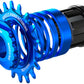 Wheels Manufacturing SOLO-SPLINE Micro Spline Single Speed Conversion Kit - 18t, For Shimano Micro Spline Hub Bodies, Blue