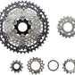 Shimano Deore XT CS-M8200-12 Cassette - 12-Speed, 9-45t, Hyperglide+, Micro Spline, Gray/Silver