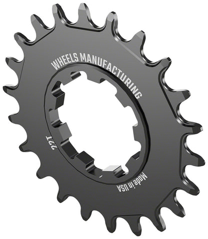 Wheels Manufacturing SOLO-SPEED Cog - 22t, Fits SOLO-SPLINE and SOLO-XD kits, Black