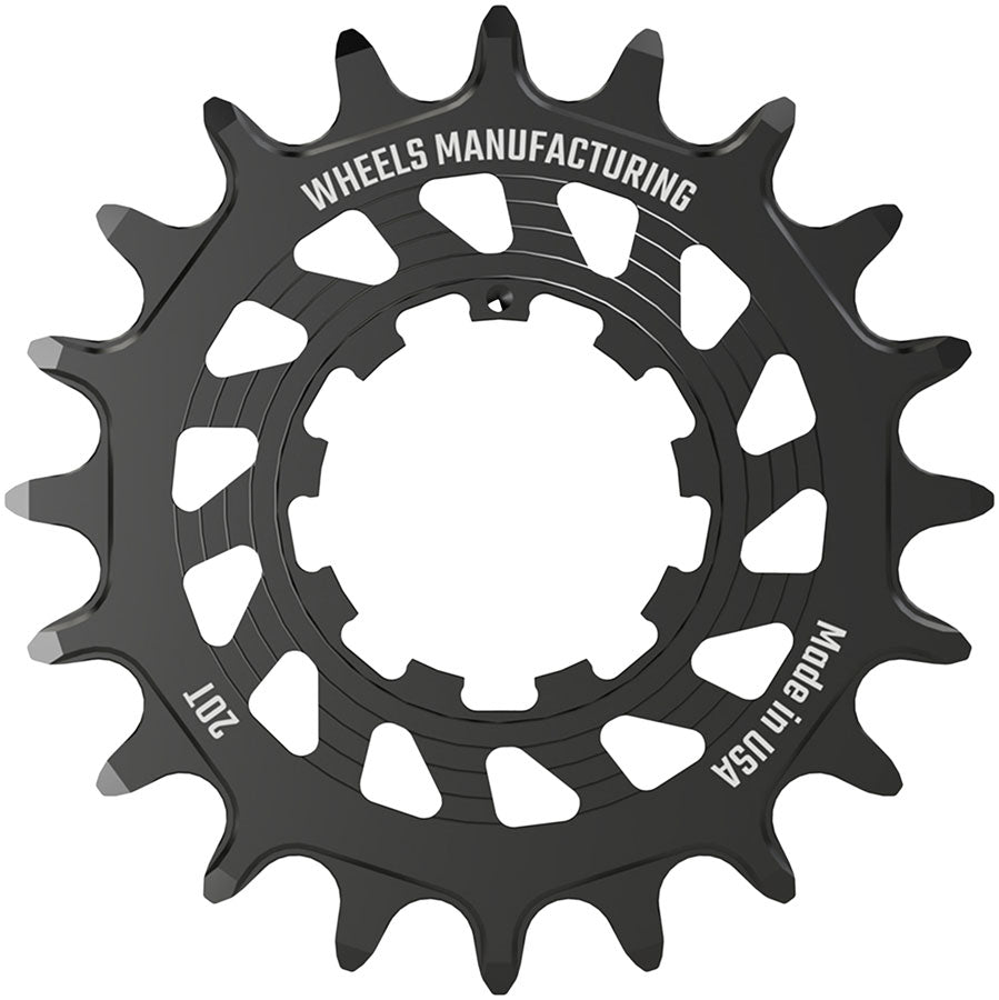 Wheels Manufacturing SOLO HG Cog - 20t, Fits SOLO-HG Kits, Black