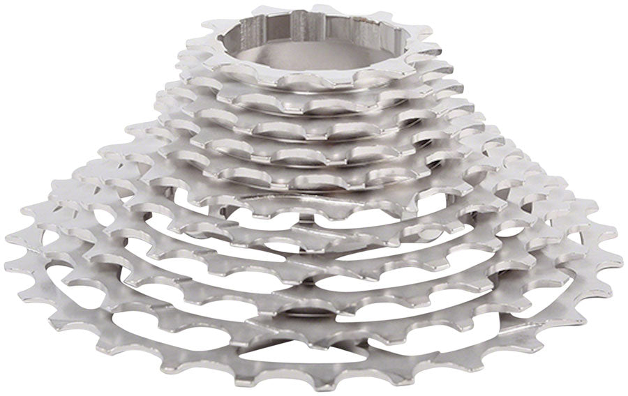 Prestacycle UniBlock PRO Cassette - 11-Speed, HG 12 Interface for HG 12/11/10 Freehubs, 11-32t, Silver
