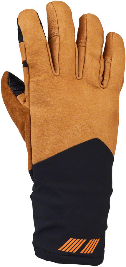 45NRTH 2024 Sturmfist 5 LTR Leather Gloves - Tan/Black, Full Finger, X-Small