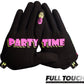 handup-vented-gloves-pineapples-carribbean-full-finger-x-large