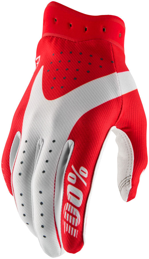 100% Itrack Gloves - Red, X-Large