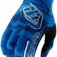 Troy Lee Designs Air Glove – Blotted Bright Blue, Small