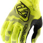 Troy Lee Designs Air Glove – Blotted Flo Yellow, Small