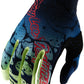 Troy Lee Designs Air Glove – Drip Glo Yellow / Dark Navy, 2X-Large