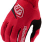 Troy Lee Designs Air Gloves – Mono Scarlet Glo, X-Large