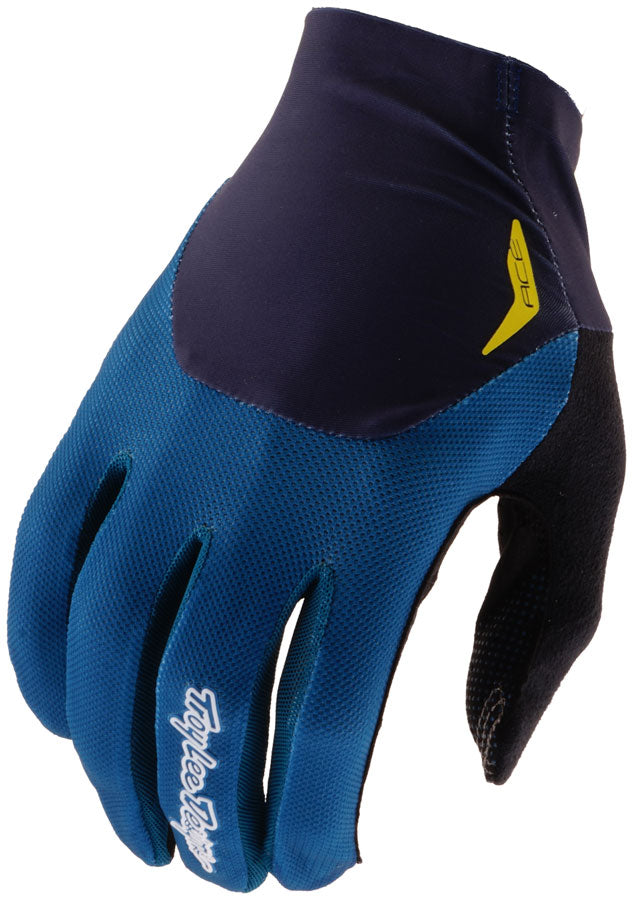 Troy Lee Designs Ace 2.0 Gloves – Solid Blue, X-Large
